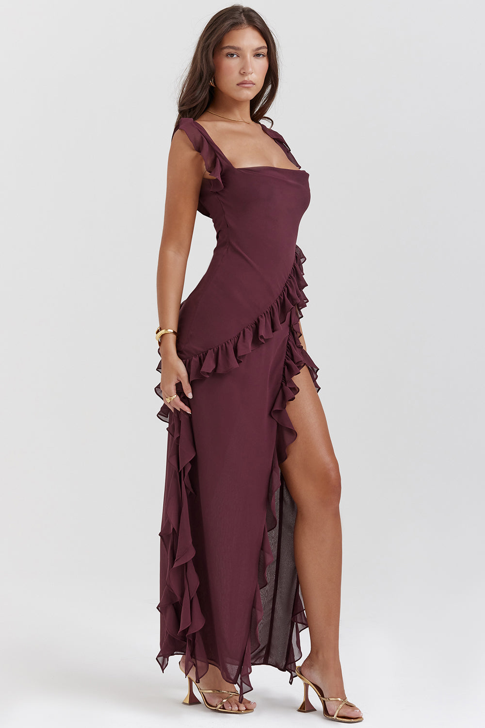 Sofía | Vestido Deslumbrante con Volantes