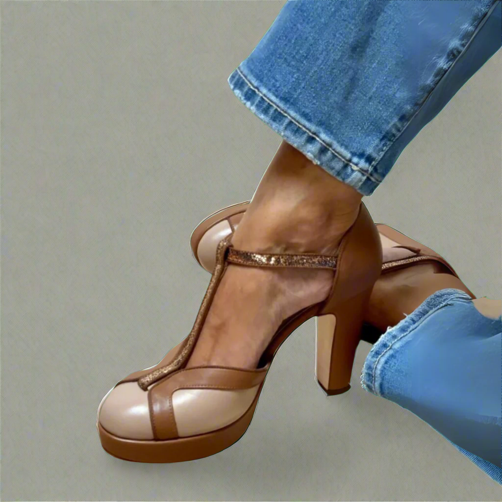 Criselmara™ | Sandalias de tacón elegantes y cómodas