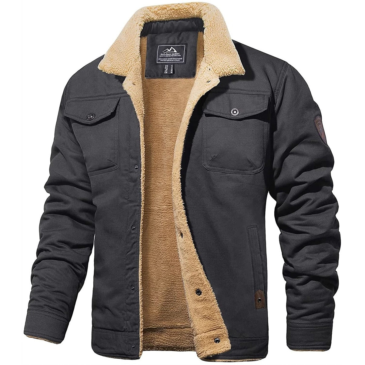 Hugo | Chaqueta forrada para Hombres Casual y Elegante