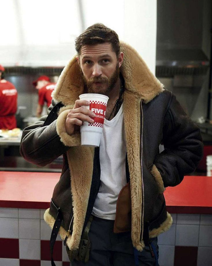 Maverick  | Chaqueta de Cuero Acolchada