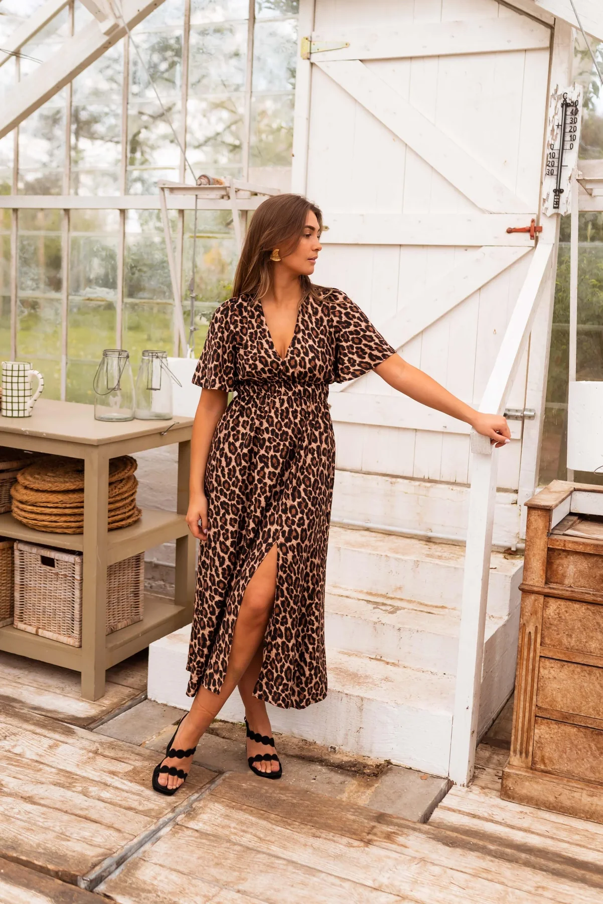 Estrella | Vestido de leopardo altamente demandado