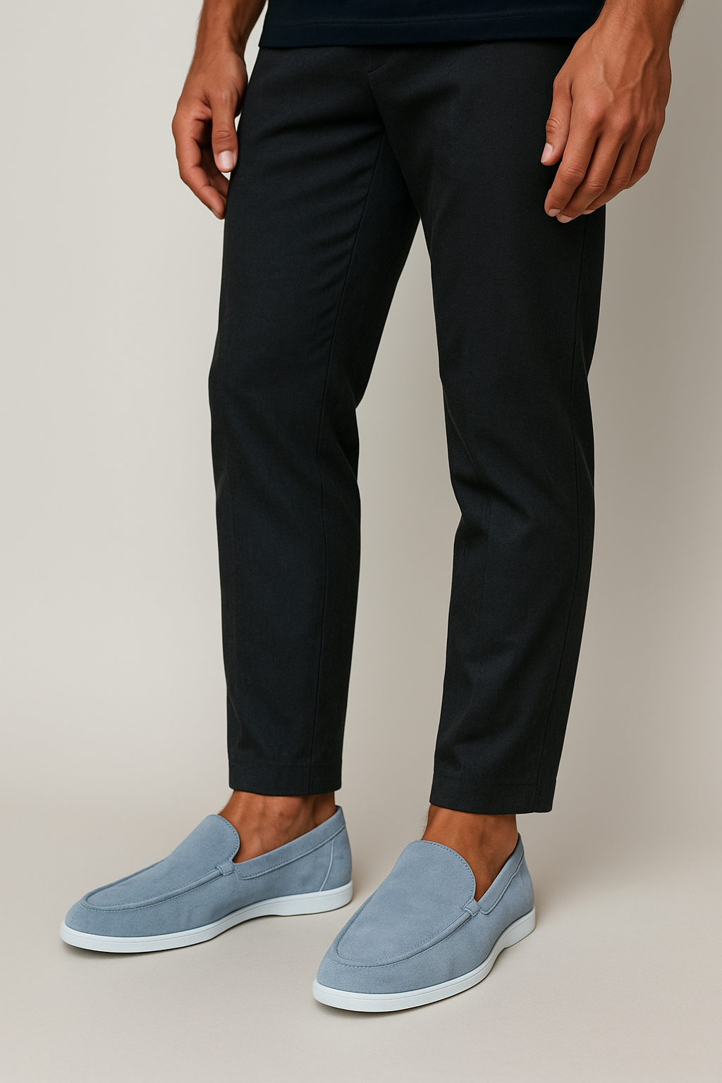 Fran | Elegantes mocasines de ante