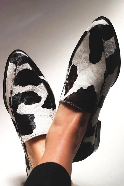 María | Elegantes mocasines de tacón bajo