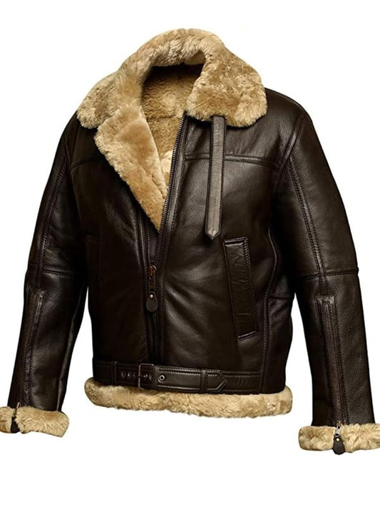 Sergio™ | Chaqueta de cuero cálida "Edición Limitada"