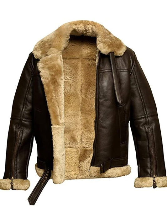 Sergio™ | Chaqueta de cuero cálida "Edición Limitada"