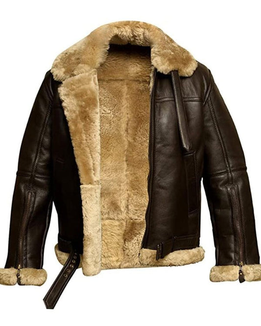 Maverick  | Chaqueta de Cuero Acolchada