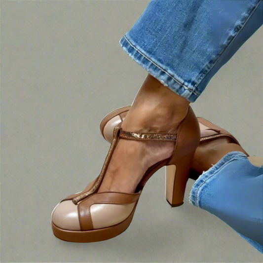 Criselmara™ | Sandalias de tacón elegantes y cómodas