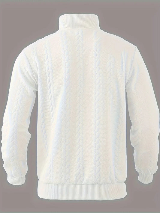 Rafael | Suéter vintage con cremallera para hombre