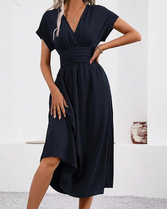 Julita | Vestido de noche con escote en V