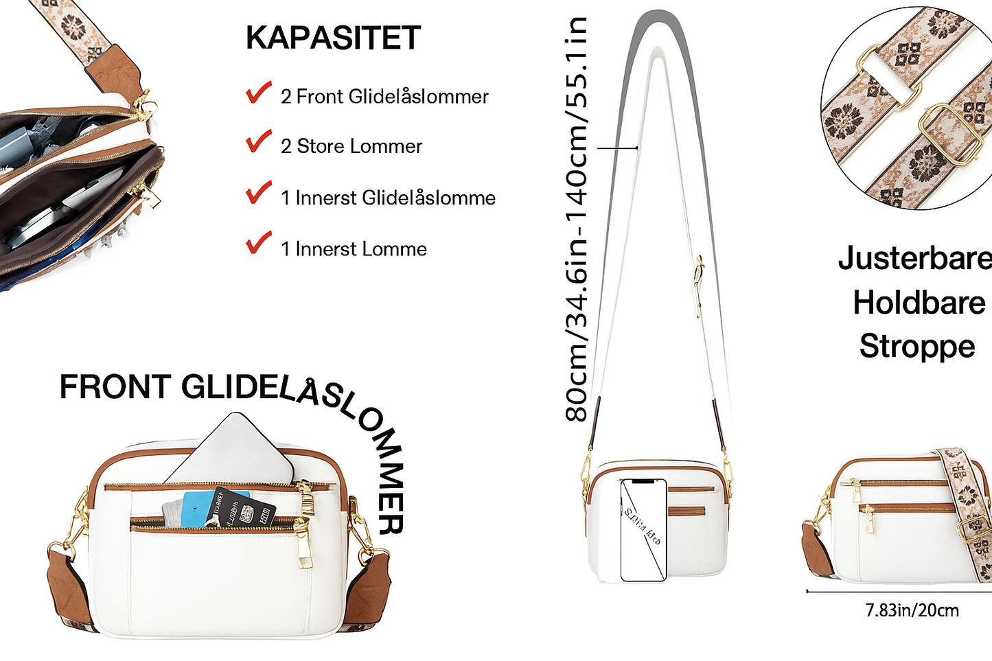 Luna™ | Bolso diario, comodidad premiun