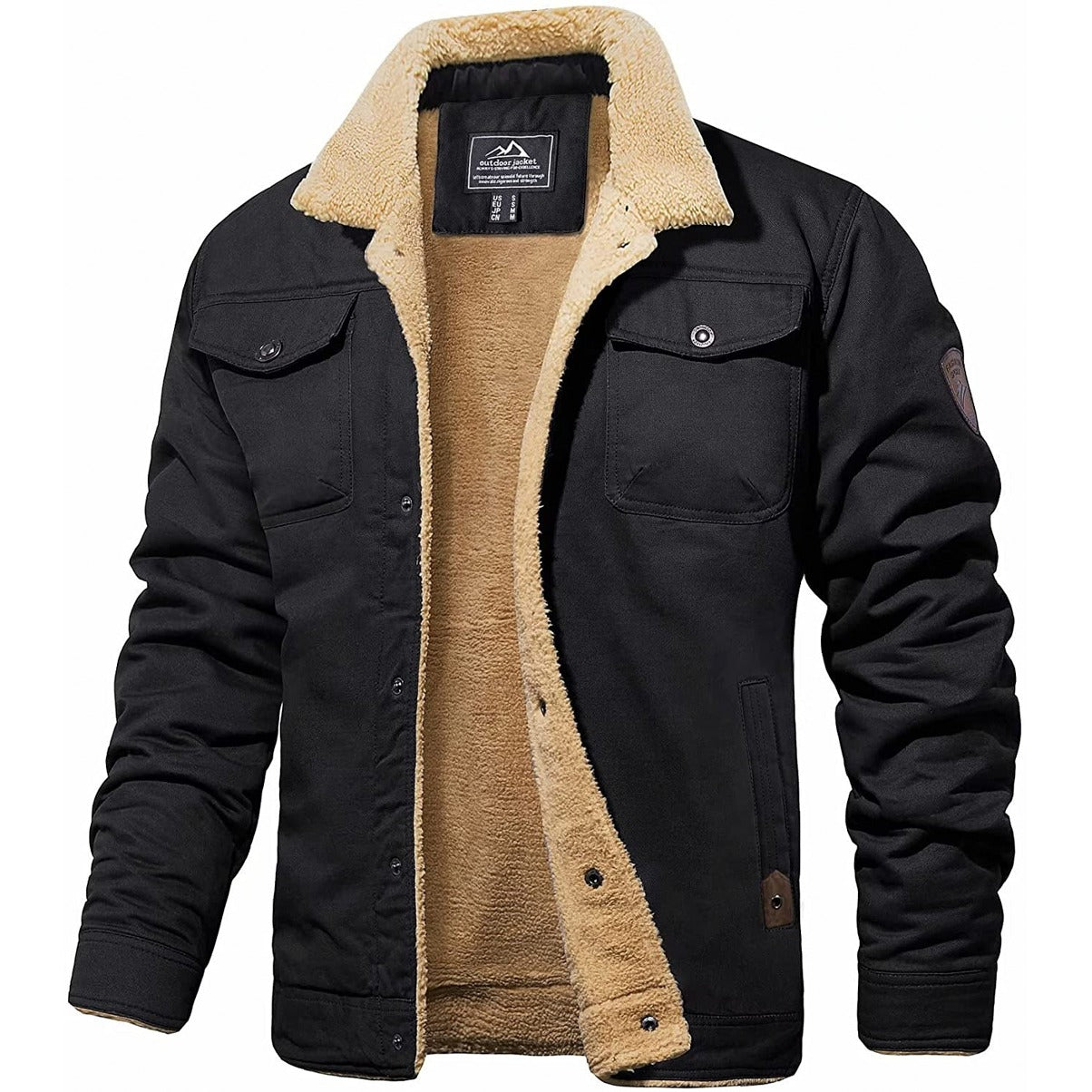 Hugo | Chaqueta forrada para Hombres Casual y Elegante