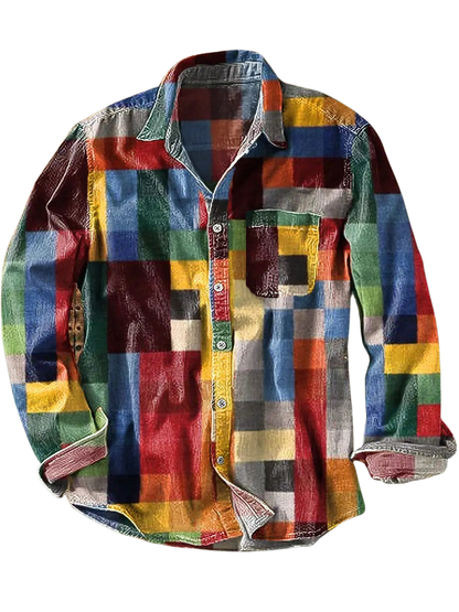 JOEL | Camisa de manga larga estampada