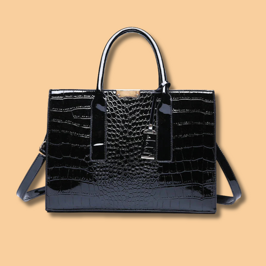Luna™ | Bolso estampado de cocodrilo