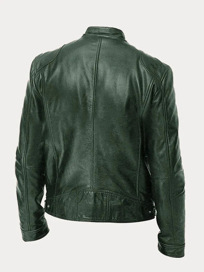 Carlos™ | Chaqueta de cuero informal