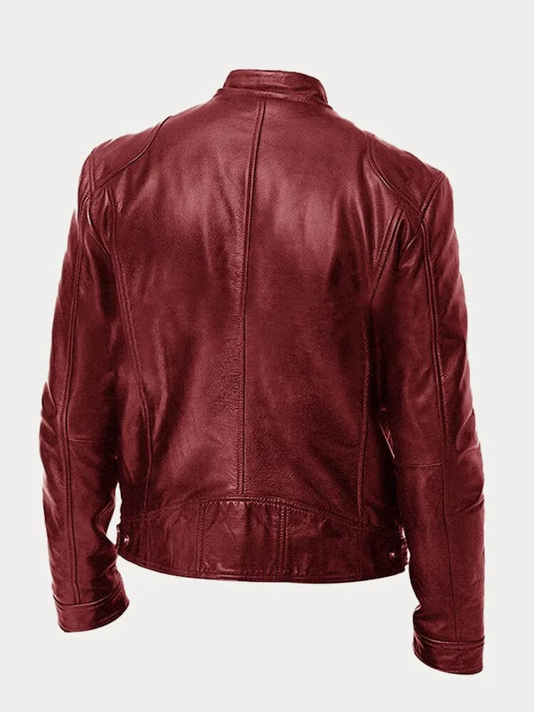 Carlos™ | Chaqueta de cuero informal