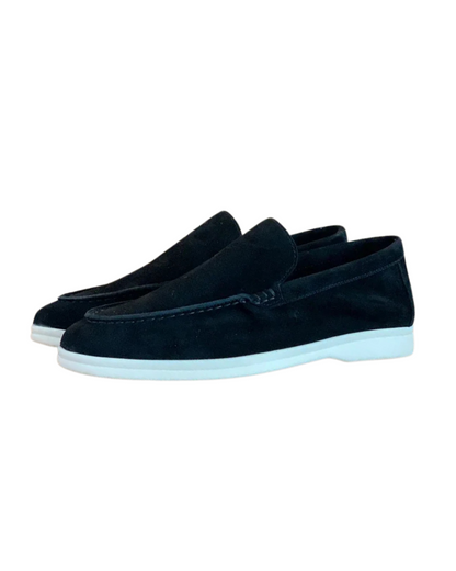 Fran | Elegantes mocasines de ante
