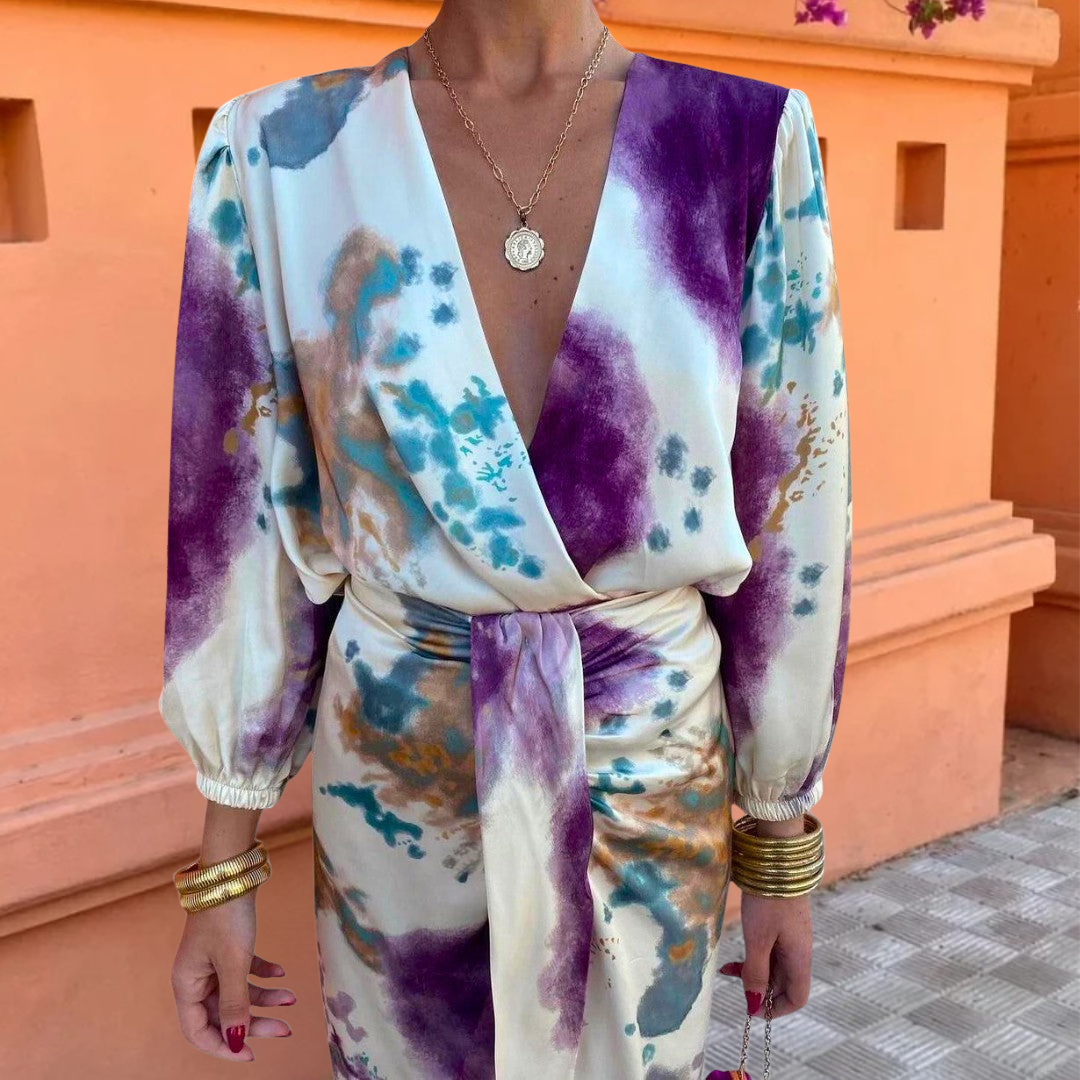 Camila | Vestido sofisticado de verano de 2 piezas