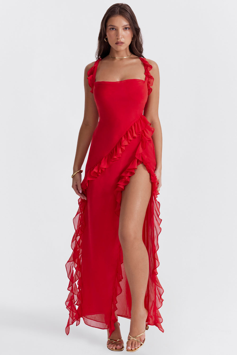 Sofía | Vestido Deslumbrante con Volantes
