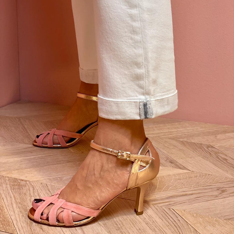 Carla™ | Sandalias de tacón de aguja con punta abierta