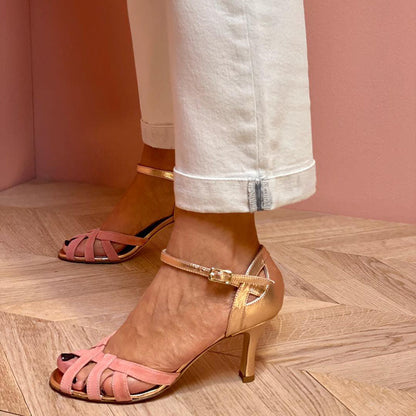 Carla™ | Sandalias de tacón de aguja con punta abierta