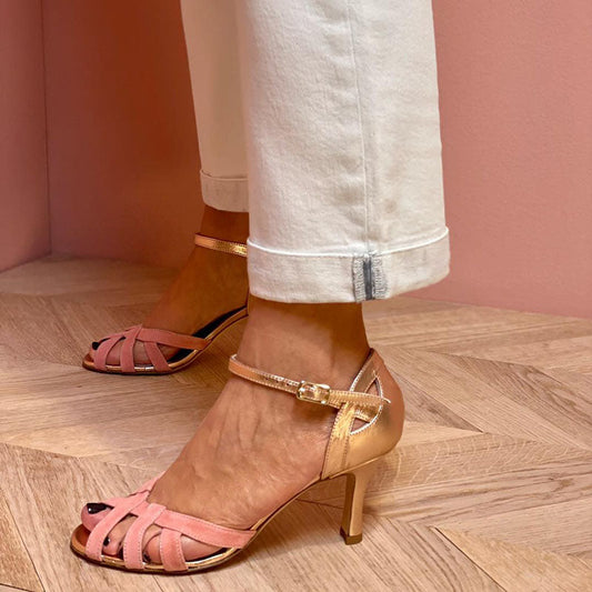 Carla™ | Sandalias de tacón de aguja con punta abierta