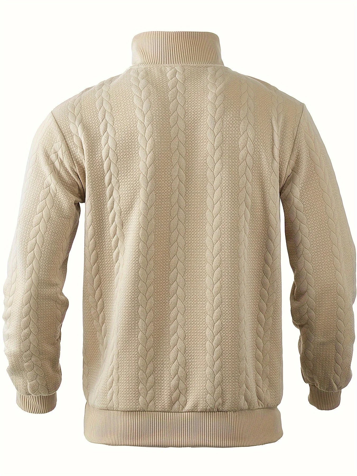 Rafael | Suéter vintage con cremallera para hombre