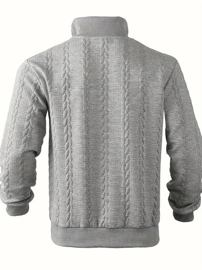 Rafael | Suéter vintage con cremallera para hombre