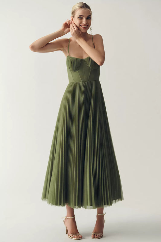 Luna | Vestido elegancia con espalda descubierta