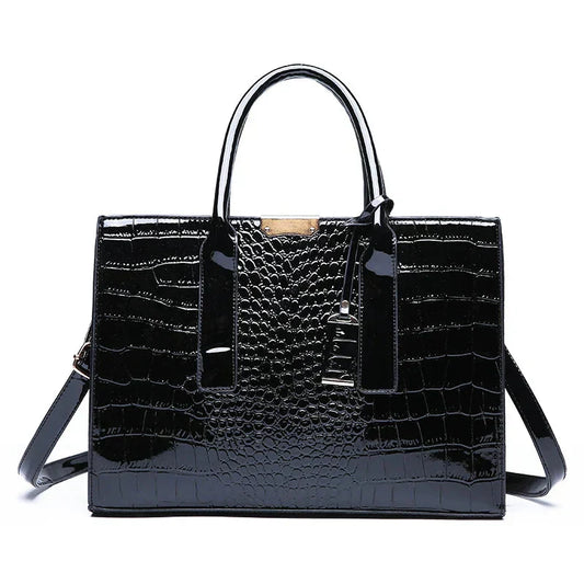 Luna™ | Bolso estampado de cocodrilo